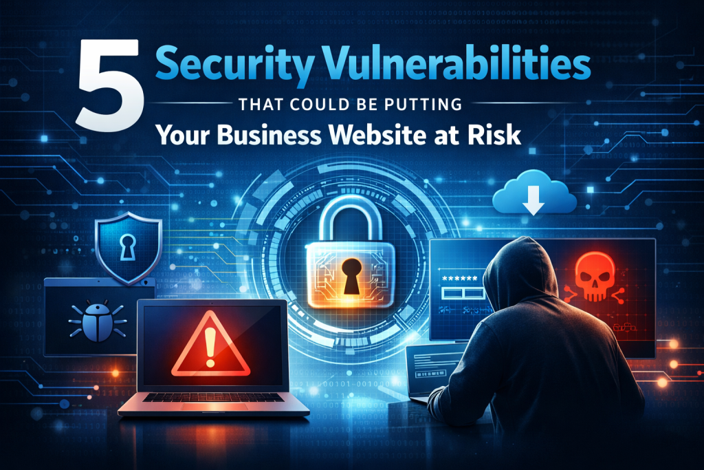 5 Security Vulnerabilities That Could Be Putting Your Business Website at Risk