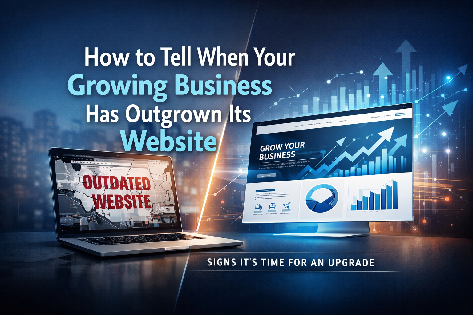 How to Tell When Your Growing Business Has Outgrown Its Website
