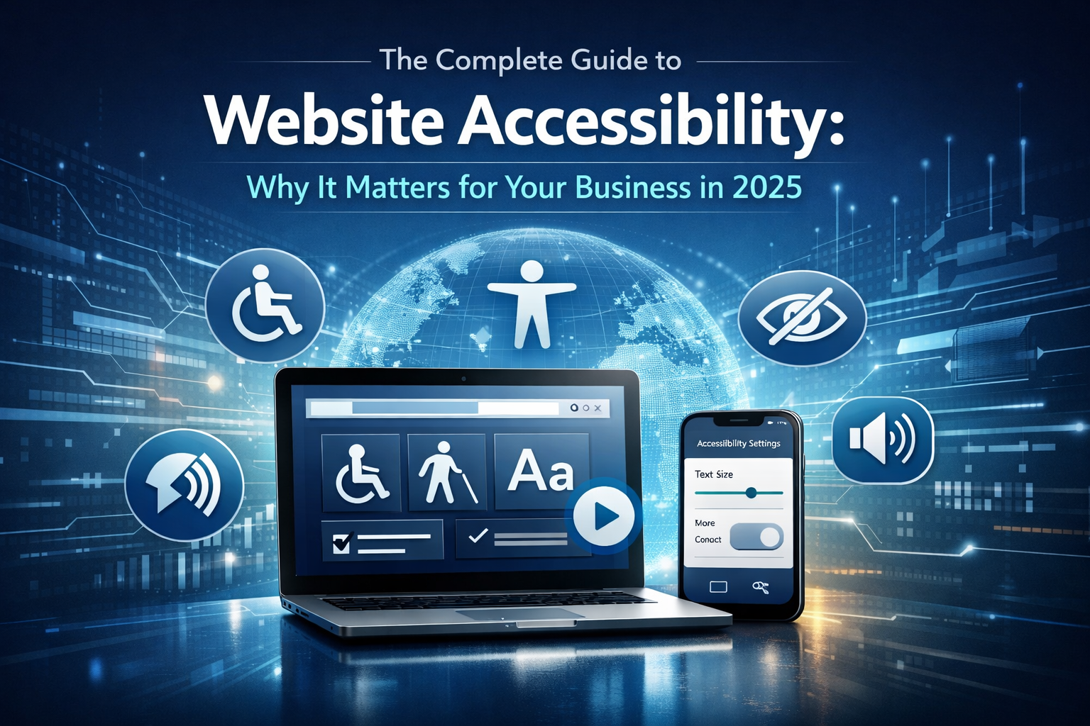 The Complete Guide to Website Accessibility: Why It Matters for Your Business in 2025