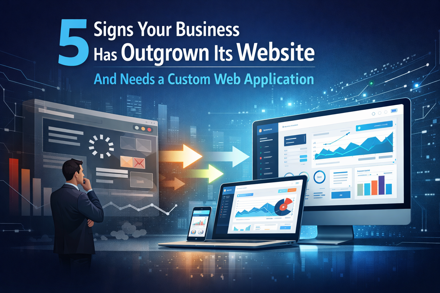 5 Signs Your Business Has Outgrown Its Website and Needs a Custom Web Application