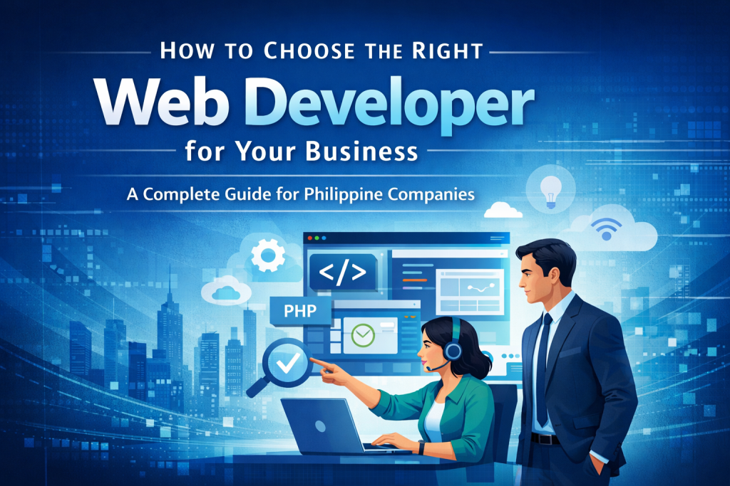 How to Choose the Right Web Developer for Your Business: A Complete Guide for Philippine Companies