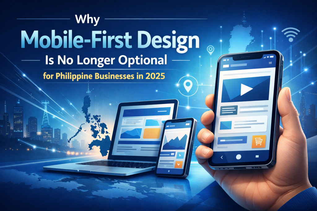 Why Mobile-First Design Is No Longer Optional for Philippine Businesses in 2025